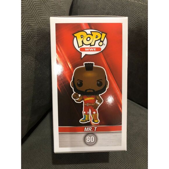 Funko Pop! #80 WWE Wrestling - Mr. T Brand New In Box - Picture 5 of 5